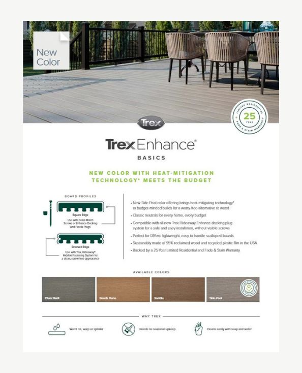 Trex Enhance® Basics