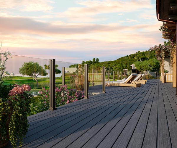 Glass Trex Railings