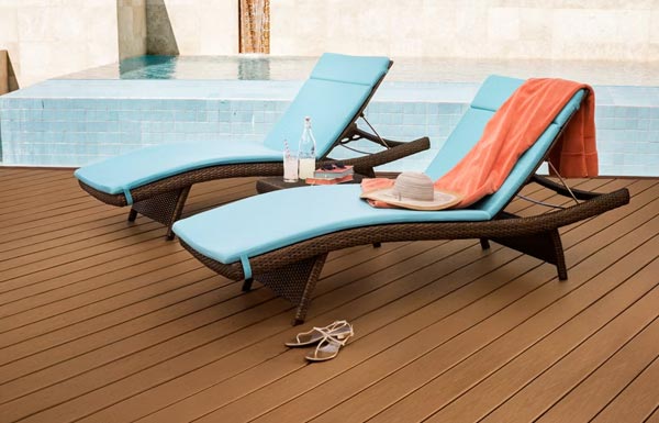 Medium Brown Trex Deck