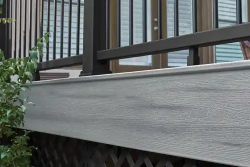 Gray Trex Fascia Board